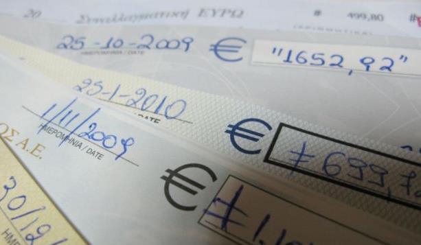 Στα 56,8 εκατ. ευρώ οι ακάλυπτες επιταγές και συναλλαγματικές το Φεβρουάριο