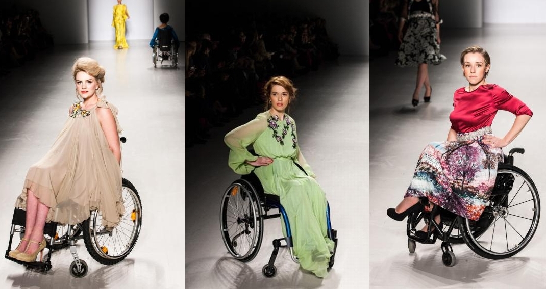 Γυναίκες και άντρες με αναπηρία στην Εβδομάδα Μόδας