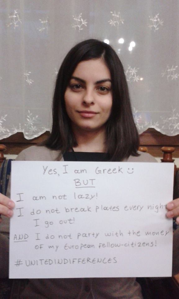 «Όχι» στα στερεότυπα: «Είμαι Έλληνας, αλλά δεν σπάω πιάτα κάθε βράδυ»