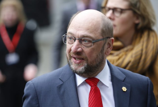 Σουλτς: Είναι ανάγκη να υπάρξει άμεσα συμφωνία Ελλάδας-ΕΕ