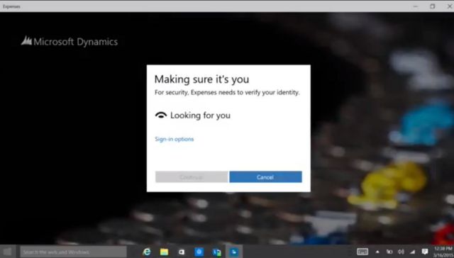 H Microsoft καταργεί username και password στο WWW με το Windows Hello