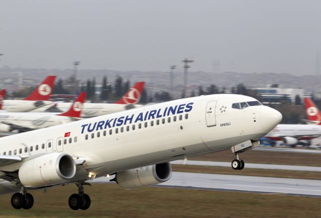 Συναγερμός σε πτήση της Turkish Airlines μετά από απειλή για βόμβα