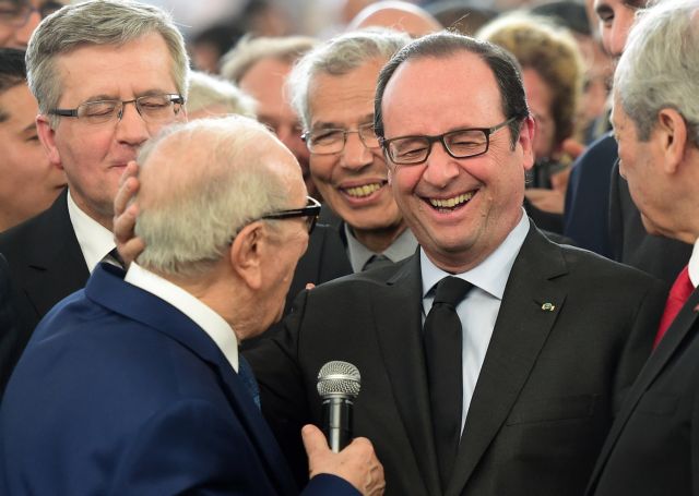 Πώς ο πρόεδρος της Τυνησίας αποκάλεσε τον Ολάντ… Μιτεράν
