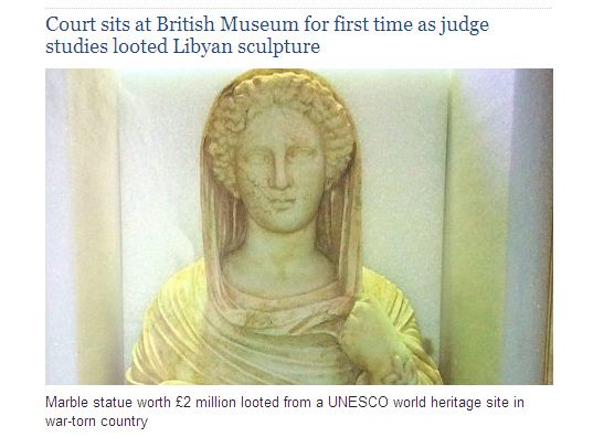 «Δικαστήριο» στο Βρετανικό Μουσείο για ελληνικό άγαλμα από τη Λιβύη