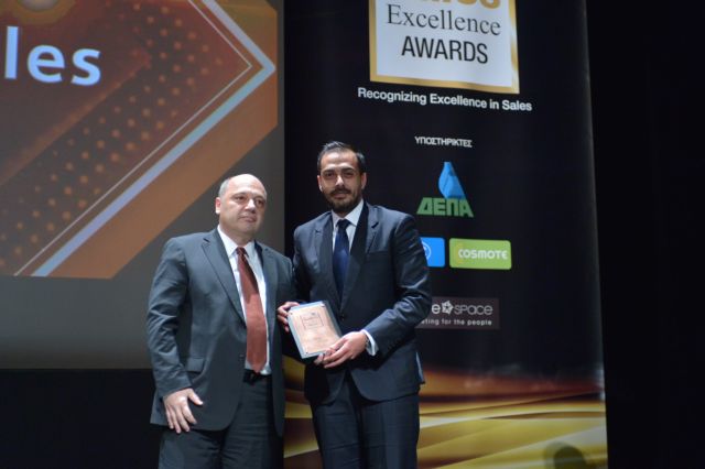 Διάκριση της online sales στα Sales Excellence Awards 2015