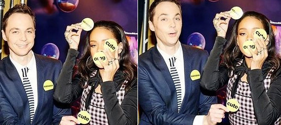 H Rihanna και ο «Sheldon» παίζουν «παιχνίδι» μπροστά στην κάμερα