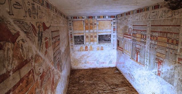 Εντυπωσιακοί τάφοι στη νεκρόπολη της Σακκάρα
