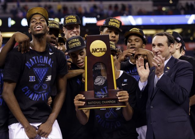 Το Ντιούκ κατέκτησε το κολεγιακό πρωτάθλημα των ΗΠΑ