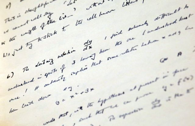Σημειωματάριο του Τούρινγκ πωλήθηκε για ένα εκατομμύριο δολάρια