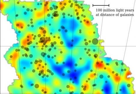Κυνηγοί σκοτεινής ύλης παρουσιάζουν χάρτη του αόρατου