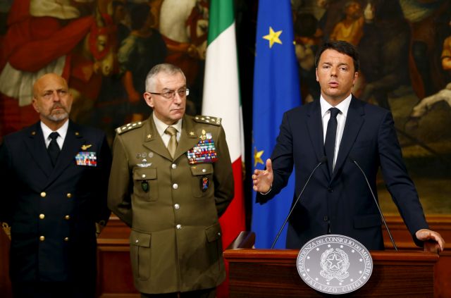 «Η Ιταλία δεν μπορεί μόνη»: Ευρωπαϊκή δράση κατά των διακινητών ζητά ο Ρέντσι