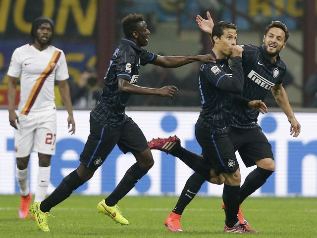 Η Ίντερ πήρε το ντέρμπι από τη Ρόμα, νέα ήττα η Μίλαν