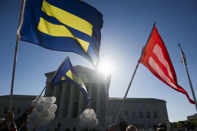 Διχασμένο το Ανώτατο Δικαστήριο των ΗΠΑ για τους γκέι γάμους