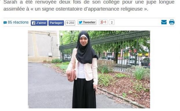 Γαλλία: Σχολείο απαγόρευσε σε μουσουλμάνα μαθήτρια να φορά μακριά φούστα