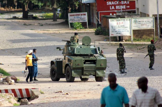 Συγκρούσεις και σύγχυση στο Μπουρούντι με «άρωμα» πραξικοπήματος