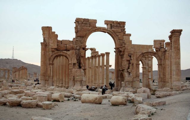 Συρία: Ανέγγιχτα μέχρι στιγμής τα ερείπια στην Παλμύρα