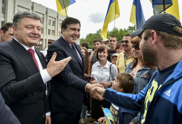 Ουκρανία: Κυβερνήτης της Οδησσού διορίστηκε ο Μιχαήλ Σαακασβίλι