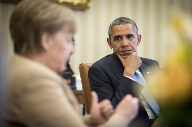 Το ελληνικό ζήτημα στο «μενού» της συνάντησης Ομπάμα - Μέρκελ