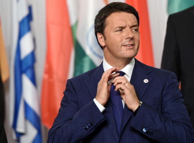 Ρέντσι: Οικονομικό και γεωπολιτικό λάθος ενδεχόμενο Grexit