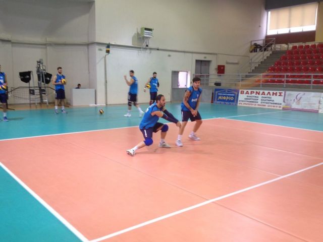 Προπονήθηκαν Τζούριτς και Στεφάνου εν όψει World League