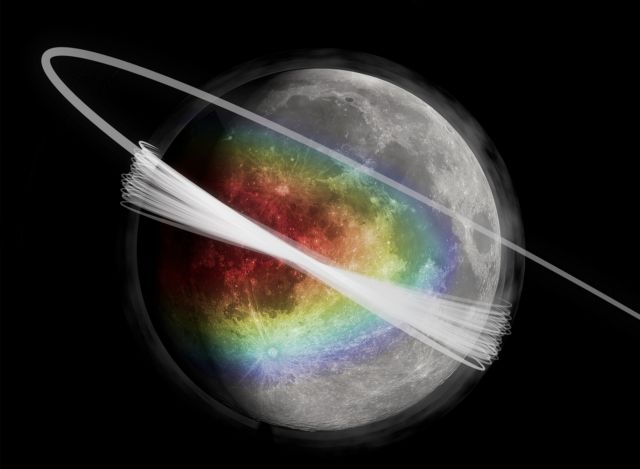 Υψηλές συγκεντρώσεις αιωρούμενων σωματιδίων στη Σελήνη