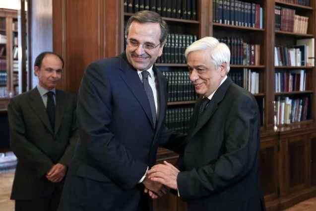 Σαμαράς: Κόκκινη γραμμή η θέση της Ελλάδας στο ευρώ