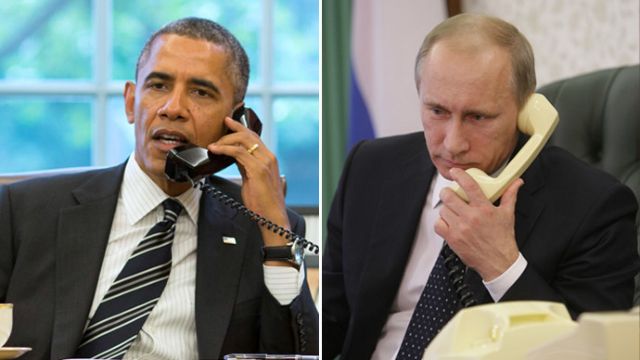 Πρώτο τηλεφώνημα Ομπάμα και Πούτιν, εφ' όλης της ύλης, σε τέσσερις μήνες
