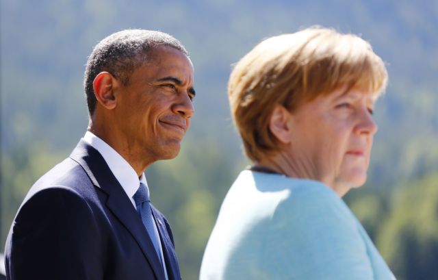 Ομπάμα - Μέρκελ: Κρίσιμης σημασίας η παραμονή της Ελλάδας στο ευρώ