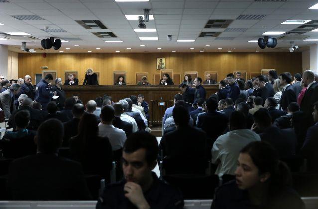 Δίκη ΧΑ: Αποβολή της Πολιτικής Αγωγής για την κατηγορία της εγκληματικής οργάνωσης