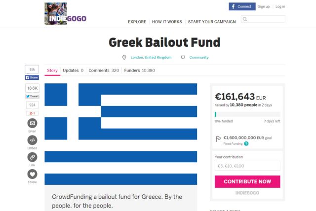 Πρωτοβουλία για διάσωση της Ελλάδας από λονδρέζο επιχειρηματία