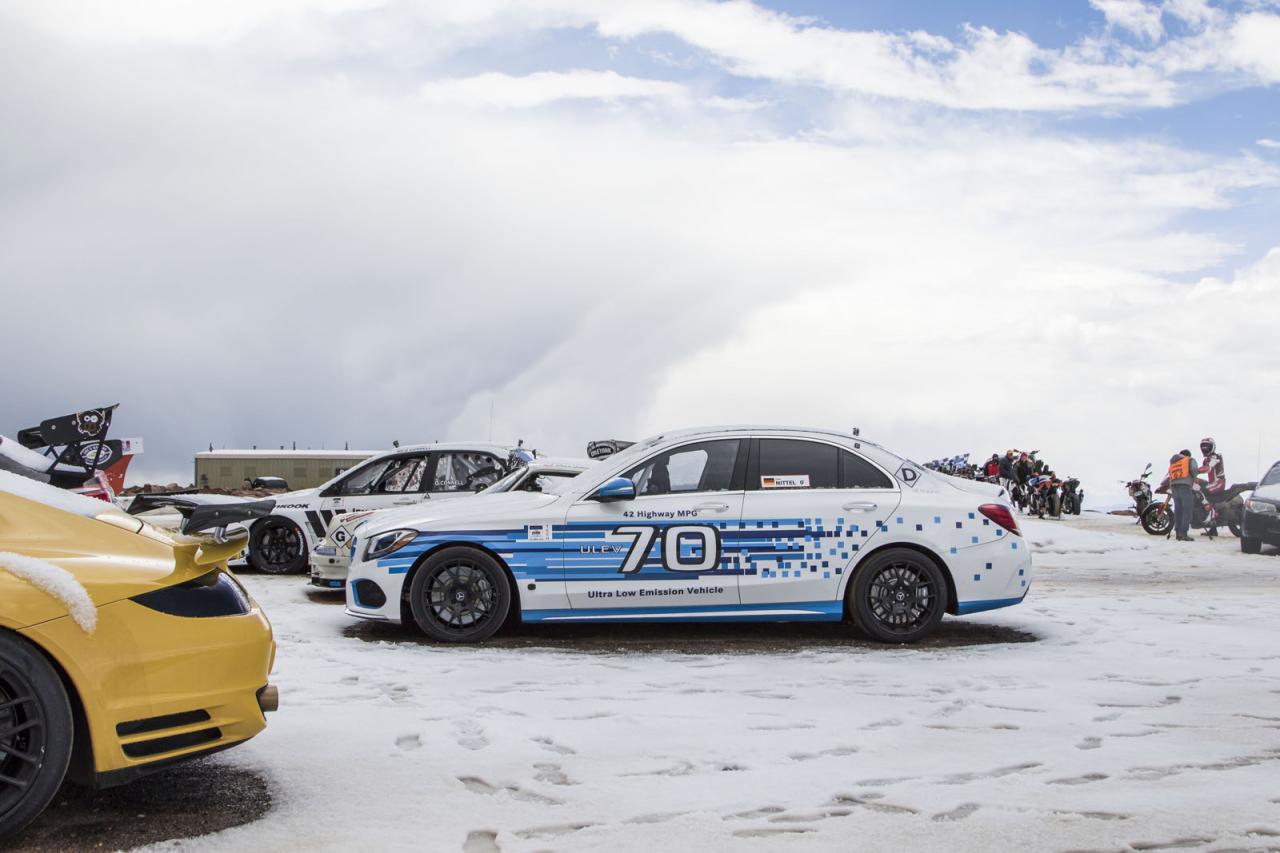 Ρεκόρ για την Mercedes-Benz C 250 d 4Matic στο Pikes Peak