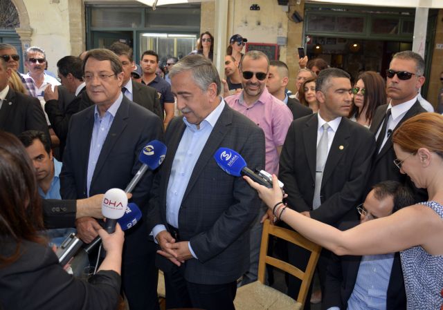 Το κοινό τους όραμα για την Κύπρο παρουσιάσαν Αναστασιάδης και Ακιντζί