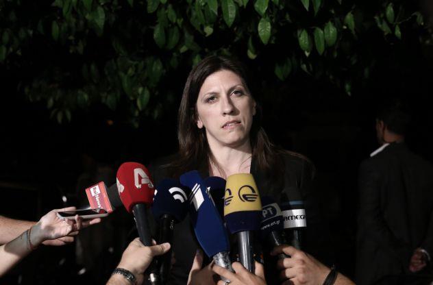 Στο Μέγαρο Μαξίμου η Ζωή Κωνσταντοπούλου