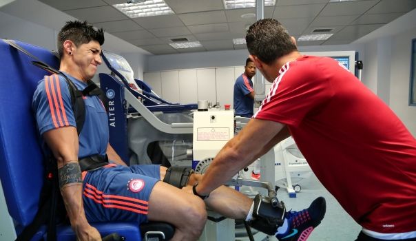 Ολοκληρώθηκαν τα εργομετρικά στον Ολυμπιακό