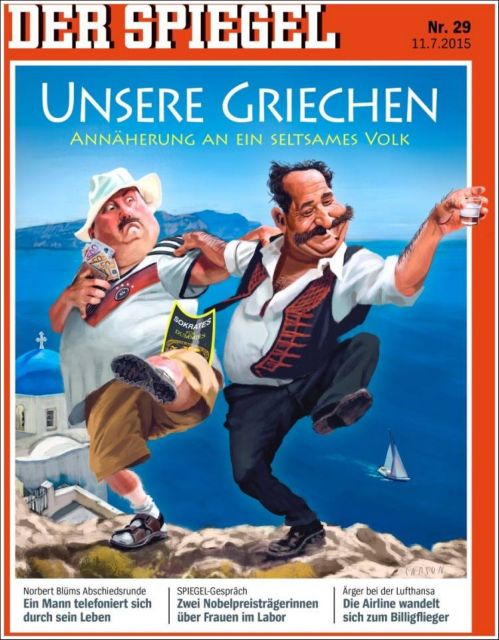 To Spiegel ρωτά, με «γραφικό» ελληνικό εξώφυλλο: Κούρεμα ή αναδιάρθρωση;