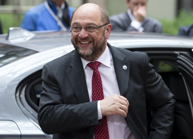 Ο Σουλτς καλεί σε «απόφαση που θα κράτα την Ελλάδα στην Ευρωζώνη»