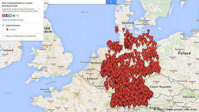 Οταν γερμανοί νεοναζί χαρτογραφούν τα κέντρα για τους αιτούντες άσυλο