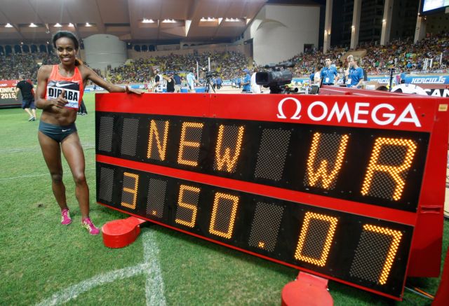 Η Ντιμπάμπα «έσπασε» το παγκόσμιο ρεκόρ και στα 1.500μ.