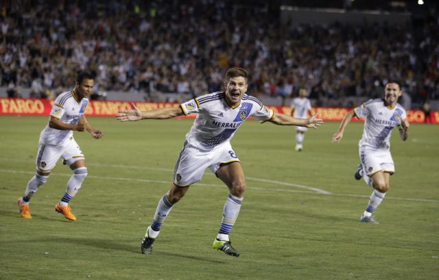 Ο Τζέραρντ σκόραρε στο ντεμπούτο του με τους Λ.Α. Γκάλαξι