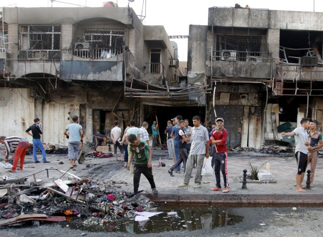 Δεκάδες νεκροί σε μπαράζ βομβιστικών επιθέσεων στο Ιράκ