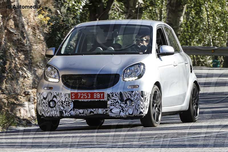 smart forfour Brabus 2016: Πλεονέκτημα ισχύος
