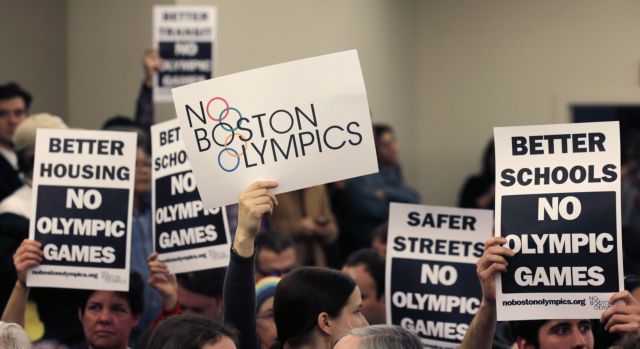 «Φρένο» στην υποψηφιότητα της Βοστώνης για τους Ολυμπιακούς του 2024