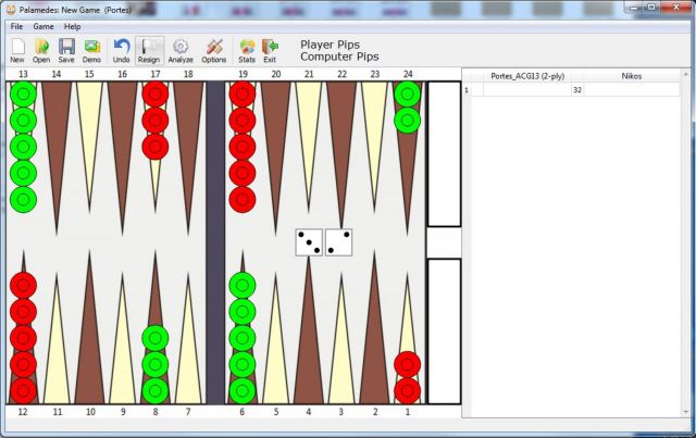 «Ολυμπιονίκης Υπολογιστών» η εφαρμογή για τάβλι του Νίκου Παπαχρήστου