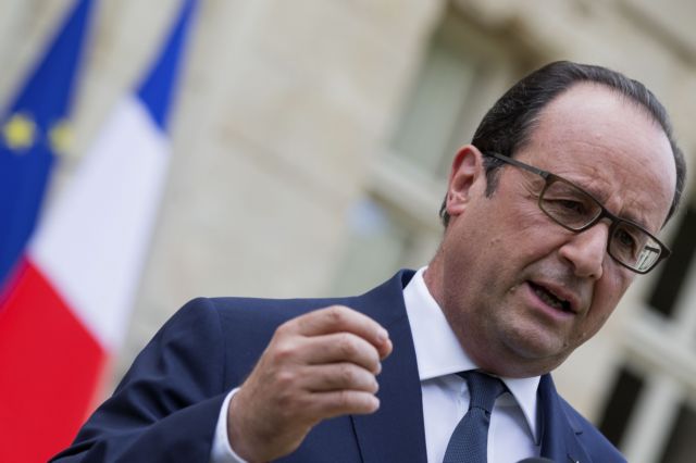 Ολάντ: Δεν υπάρχει συμφωνία αποζημίωσης της Ρωσίας για τα Μιστράλ