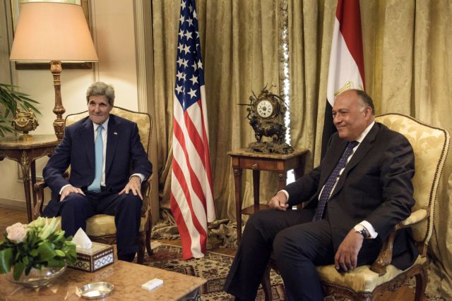 Στην Αίγυπτο ο Κέρι, επανέναρξη στρατηγικού διαλόγου μετά από έξι χρόνια