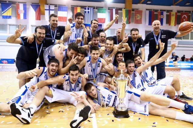 Οι «χρυσοί» Έφηβοι έστεψαν την Ελλάδα Πρωταθλήτρια Ευρώπης