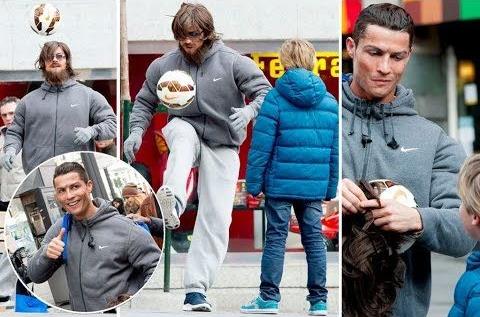 Ο Ρονάλντο μεταμφιέστηκε σε άστεγο και γνώρισε την περιφρόνηση