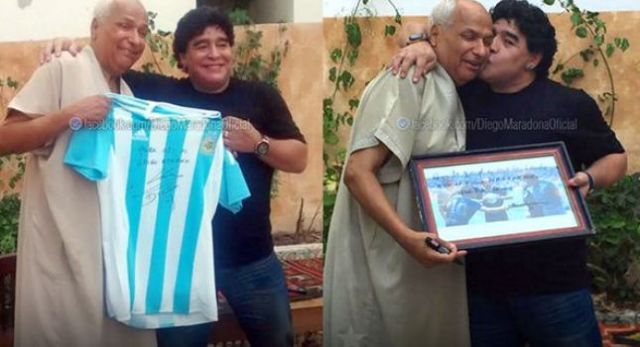 Ο Μαραντόνα αντάλλαξε δώρα με τον διαιτητή που δεν είδε το «χέρι του θεού»