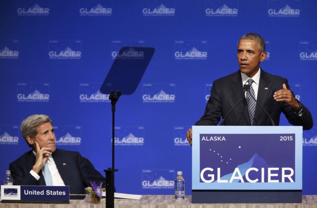 Ομπάμα: «Η αντιμετώπιση της κλιματικής αλλαγής ξεκινάει από την Αλάσκα»