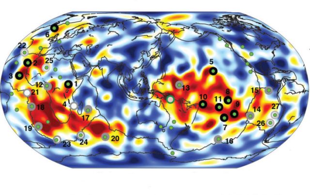 Παγκόσμια αξονική τομογραφία δείχνει τη Γη να κοχλάζει